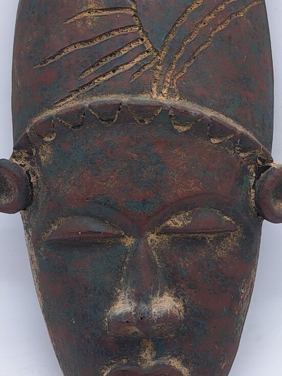 Ceramic Inca Wall Mask - Picture 4 of 11